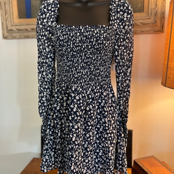NWT Reformation navy and white dress - Picture 7 of 8